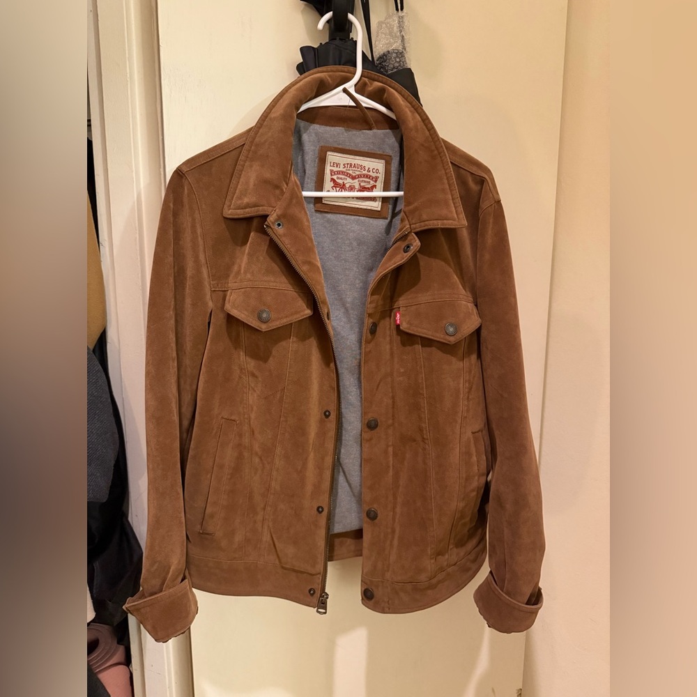 Levi’s Faux Suede Brown Jacket